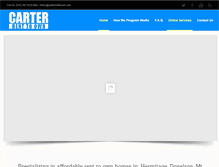 Tablet Screenshot of carterrenttoown.com